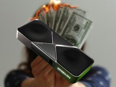 La RTX 5080 se lanzó a un precio inicial oficial de 999 dólares. (Fuente de la imagen: Nvidia, Unsplash, editado)