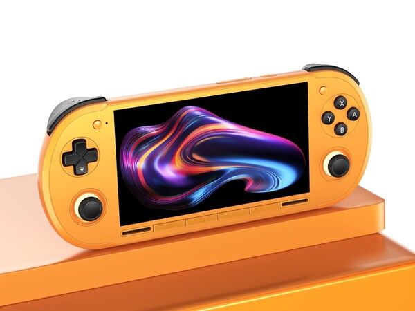El Retroid Pocket 6 en color amarillo.