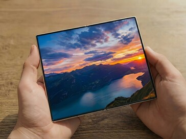 Samsung Galaxy Wide Fold desplegado. (Fuente de la imagen: Ice Universe on X)