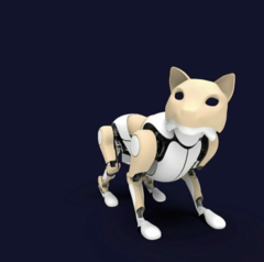 Dyana es un robot felino con un carácter y unos movimientos similares a los de la vida real (Fuente de la imagen: Dyana).