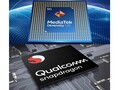 El Redmi Note 10 y el Note 10 Pro supuestamente vienen con un Dimensity 720 y un Snapdragon 750G, respectivamente. (Fuente de la imagen: MediaTek/Qualcomm - editado)