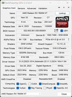 GPU-Z (sistema de pruebas de GPU)