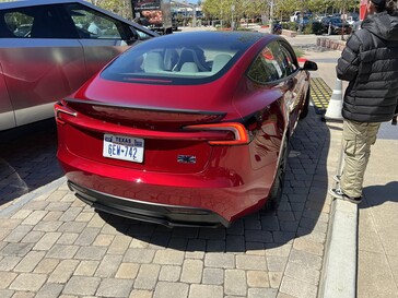 2024 Tesla Model 3 Ludicrous insignia