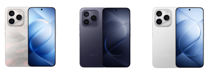 El iQOO 16 viene en tres opciones de color: 