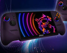 El MSI Claw 8 EX AI+ en su rumoreado acabado Void Purple.