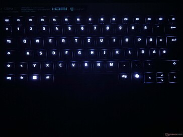 Iluminación del teclado