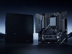 El precio de la placa base TA95X3D MoDT ronda los 532 dólares en China. En la imagen: una foto promocional de la placa. (Fuente de la imagen: Aoostar)