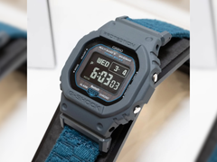Un primer plano de la caja y la correa del Casio G-Shock GWBX5600CBG-2.