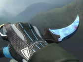 Una captura de pantalla de un cuchillo Karambit Case Hardened (fuente de la imagen: Skinflow)