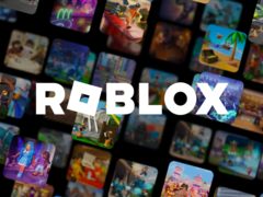 Material gráfico promocional con el logotipo de Roblox a la vista (fuente de la imagen: Roblox)
