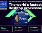 El Core i9-12900KS debería lanzarse oficialmente en breve como "el procesador de sobremesa más rápido del mundo". (Fuente de la imagen: Intel vía Newegg)