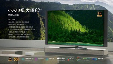8K 82 pulgadas de TV de Aniversario Extremo. (Fuente de la imagen: Xiaomi TV)