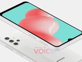 Filtrado Galaxy A32 renders. (Fuente: Voz)