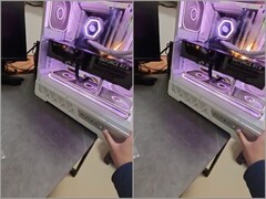 Captura de pantalla de una GPU MSI RTX 5090 incendiándose en varios puntos.