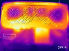 Prueba de resistencia a temperaturas superficiales (abajo)