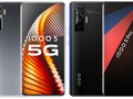 El Vivo iQOO 5 y el iQOO 5 Pro tienen pantallas AMOLED. (Fuente de la imagen: Vivo - editado)