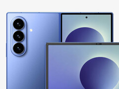 Un primer plano de la Galaxy Z Fold8 Ultra y su diseño familiar.