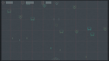 El jugador controla una nave espacial que puede desplazarse por la parte inferior de la pantalla mientras dispara a los alienígenas que atacan por encima. (Fuente de la imagen: Steam)