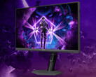 El Agon Pro AGP277QKM cuesta alrededor de 486 dólares en China. En la imagen: una imagen promocional editada que muestra la parte frontal del monitor gaming.
