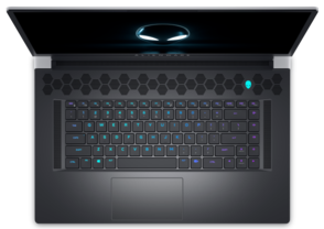 Alienware x17 R2 - Cubierta del teclado. (Fuente de la imagen: Dell)