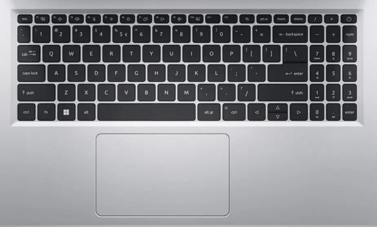 El teclado del Acer Aspire 3 podría resultar un reto para las personas con dedos grandes