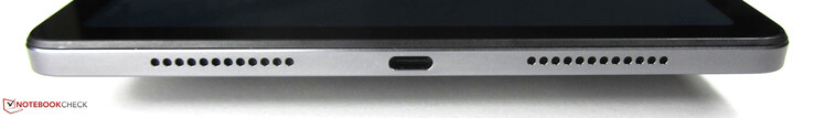 Derecha: Altavoz, USB-C 2.0, altavoz