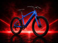 La Huffy Quantis viene equipada con frenos de disco mecánicos