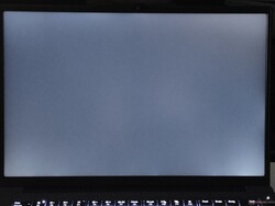 Sangrado de la retroiluminación (se muestra mejorado aquí)