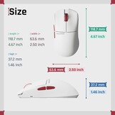 Dimensiones del Keychron G4