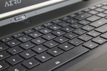 Las teclas del teclado son un poco más suaves de lo que nos gustaría