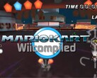 Una captura de pantalla de Mario Kart Wii recopilada