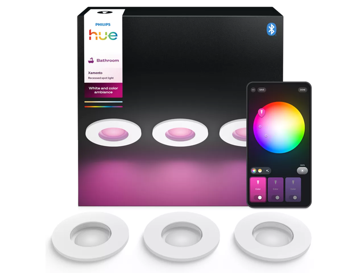 El nuevo foco blanco Philips Hue Xamento. (Fuente de la imagen: Philips Hue)