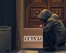 Un ladrón, cerca de la puerta, observa la entrega de una Steam Machine