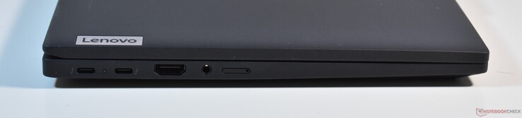 izquierda: 2x Thunderbolt 4, HDMI, audio de 3,5 mm, nanoSIM