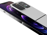 Un render del iPhone plegable. (Fuente: LetsGoDigital)