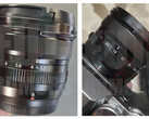 Las imágenes filtradas del objetivo Fujinon XF8mm f/3,5 R WR revelan un tamaño compacto y un anillo de apertura manual. (Fuente de la imagen: Fuji Rumors)