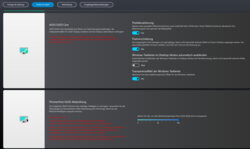 MyAsus: OLED Care - desactivamos el protector de pantalla forzado (actualización de píxeles) para las pruebas de funcionamiento.
