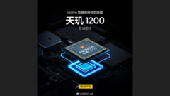 Un póster filtrado del Realme/Dimensity 1200. (Fuente: Weibo)