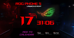 El ROG Phone 5 se lanzará pronto. (Fuente: Asus)