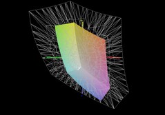 Medion Erazer Adjunto 15 P1 vs DCI-P3