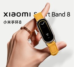La Xiaomi Band 8 se lanzará en China la próxima semana. (Fuente: Xiaomi)
