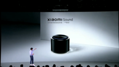 El CEO de Xiaomi y el nuevo altavoz Sound. (Fuente: Xiaomi)