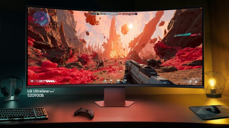 El LG UltraGear evo G9 es el monitor 5K2K más grande del mundo. (Fuente de la imagen: LG)