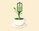 El té como santo grial: Una nueva esperanza para las pilas usadas. (Fuente de la imagen: GPT-image-1)