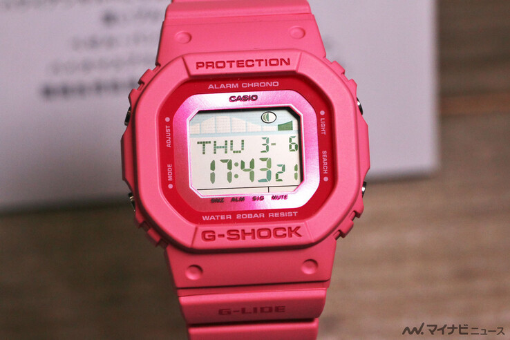 El reloj Casio G-Shock G-Lide GLX-S5610-4. (Fuente de la imagen: Mynavi News)