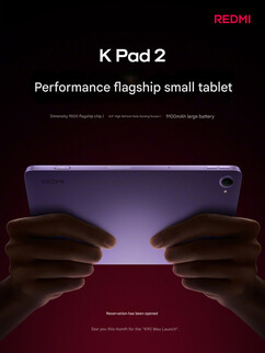 Especificaciones básicas de la Redmi K Pad 2 (traducción automática)