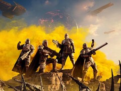 Un grupo de soldados en Helldivers 2. (Fuente de la imagen: Arrowhead) 