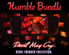 La Colección Devil Trigger caducará el 30 de julio. En la imagen: Steam Deck ejecutando DmC: Devil May Cry. (Fuente de la imagen: Steam y Humble Bundle - editado)