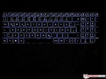 Iluminación del teclado
