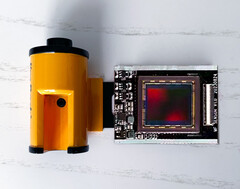 La unidad de sensor que va en la cámara (Fuente de la imagen: I&#039;m Back Film)